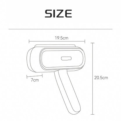 Pet Hair Remover And Reusable Lint Roller Cat And Dog Hair Remover For Furniture, Couch, Carpet, Clothing And Bedding - Portable, Multi-Surface Fur Removal Tool